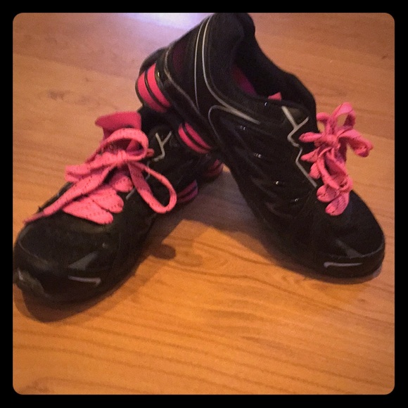 Avia running shoes 6 sneakers black & pink - Picture 5 of 8